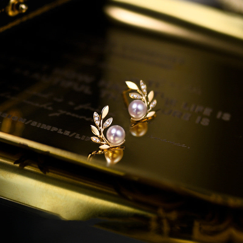 Olive Branch Aurora earrings