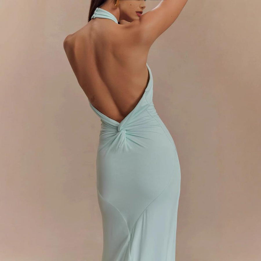 Maxi Dress, open back