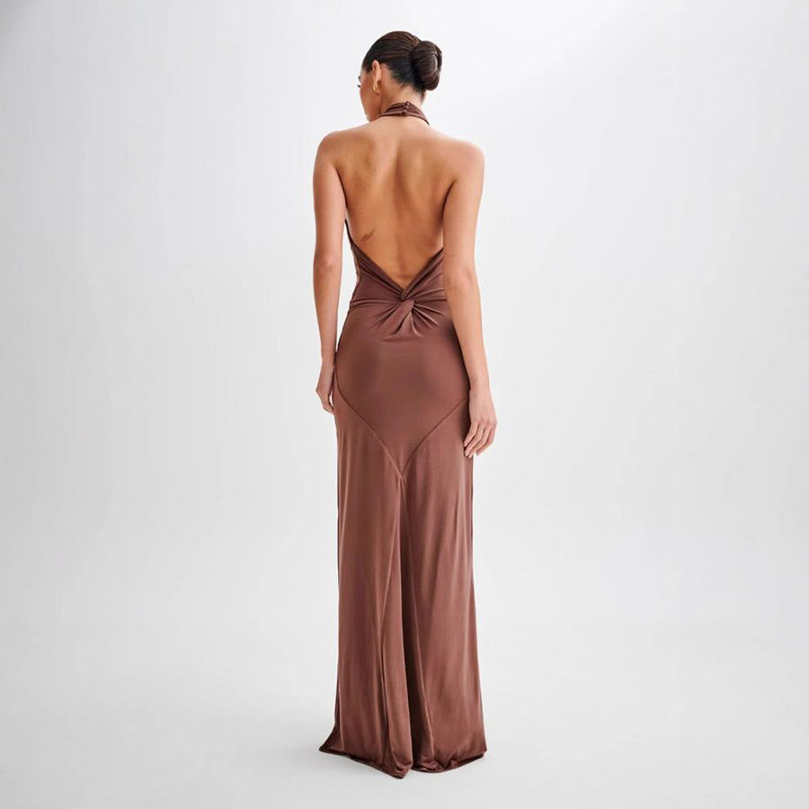 Maxi Dress, open back